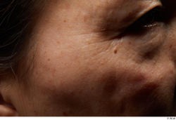 Eye Face Cheek Skin Woman Asian Slim Wrinkles Studio photo references